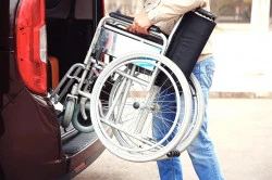 Transport malade assis à La Chapelle-Saint-Mesmin